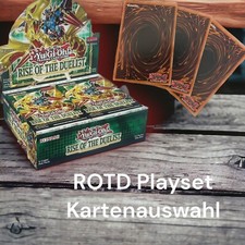 Yugioh Rise of the Duelist (ROTD) Playset (3x)/ Kartenauswahl/ Near Mint