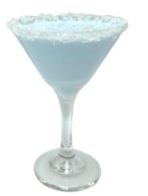 Display Fake Food Prop Snow On The Beach Martini