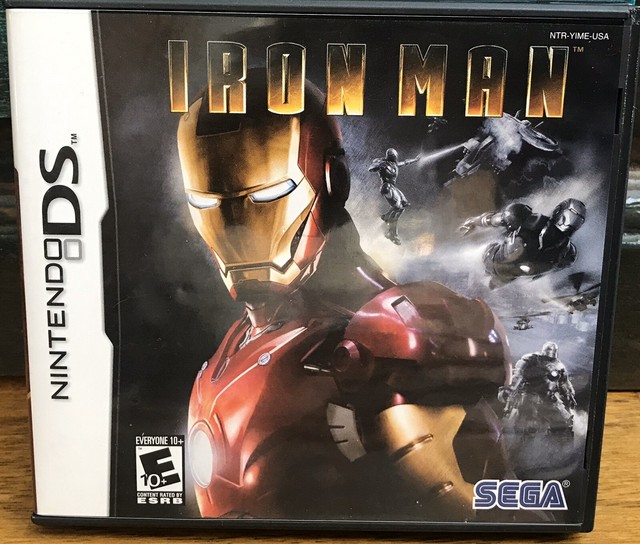 IRON MAN Marvel SEGA (Nintendo DS, 2008) DS game eBay