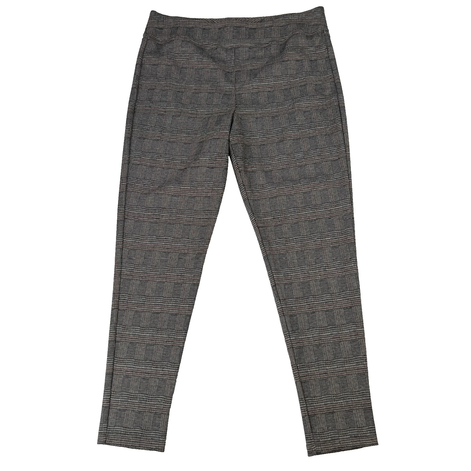 Pantalones para mujer de poliéster barro