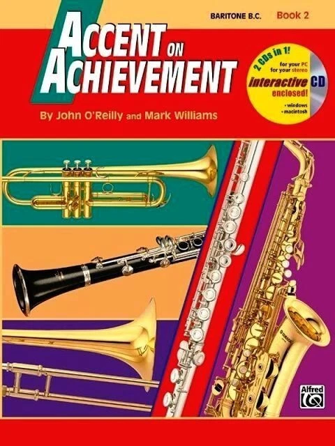 ACCENT ON ACHIEVEMENT - Baritone B.C. - Book 2 - Image 1 of 1