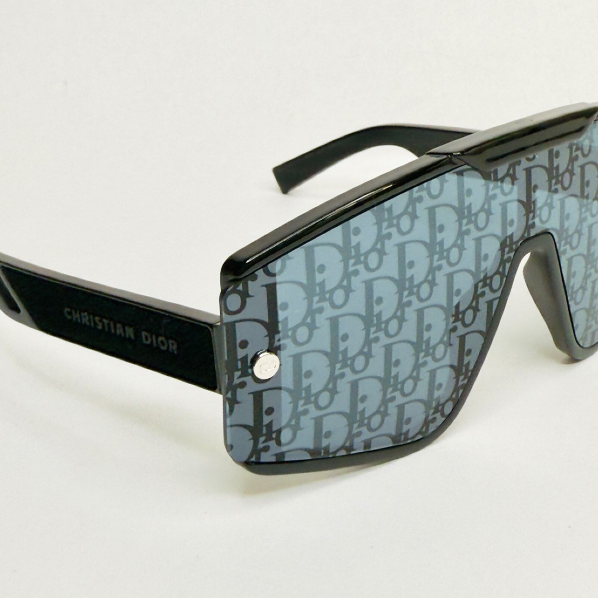 CHRISTIAN DIOR Black Mirror Oblique Print 2 Lens XTREM MU CHRISTIAN DIOR Black Mirror Oblique Print 2 Lens XTREM MU