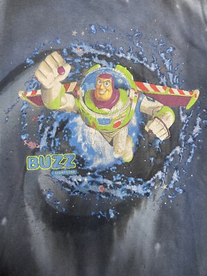 Vintage 1999 Toy Story 2 Movie Shirt 90s Buzz Lightyear Cartoon