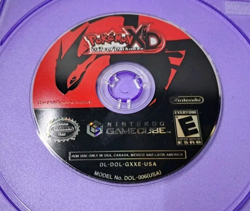 Pokemon XD: Gale of Darkness (Nintendo GameCube, 2005) Disc Only Tested