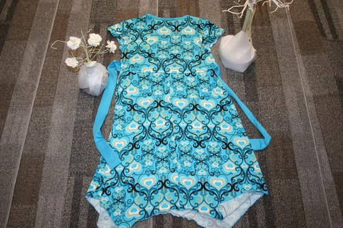 George Girl's Blue Print Sundress Size Jr. X-Large dress dance classic school - Picture 4 of 10