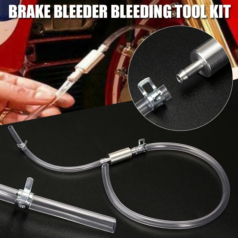55CM Car Motorcycle Brake Bleeder Clutch Bleeding Hose Tube Tool One