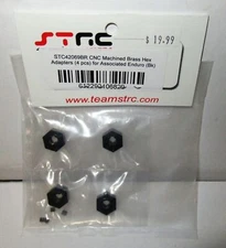 STRC CNC Machined Brass Hex Adapters (4pcs) for Element Enduro #STC42069BR NIP