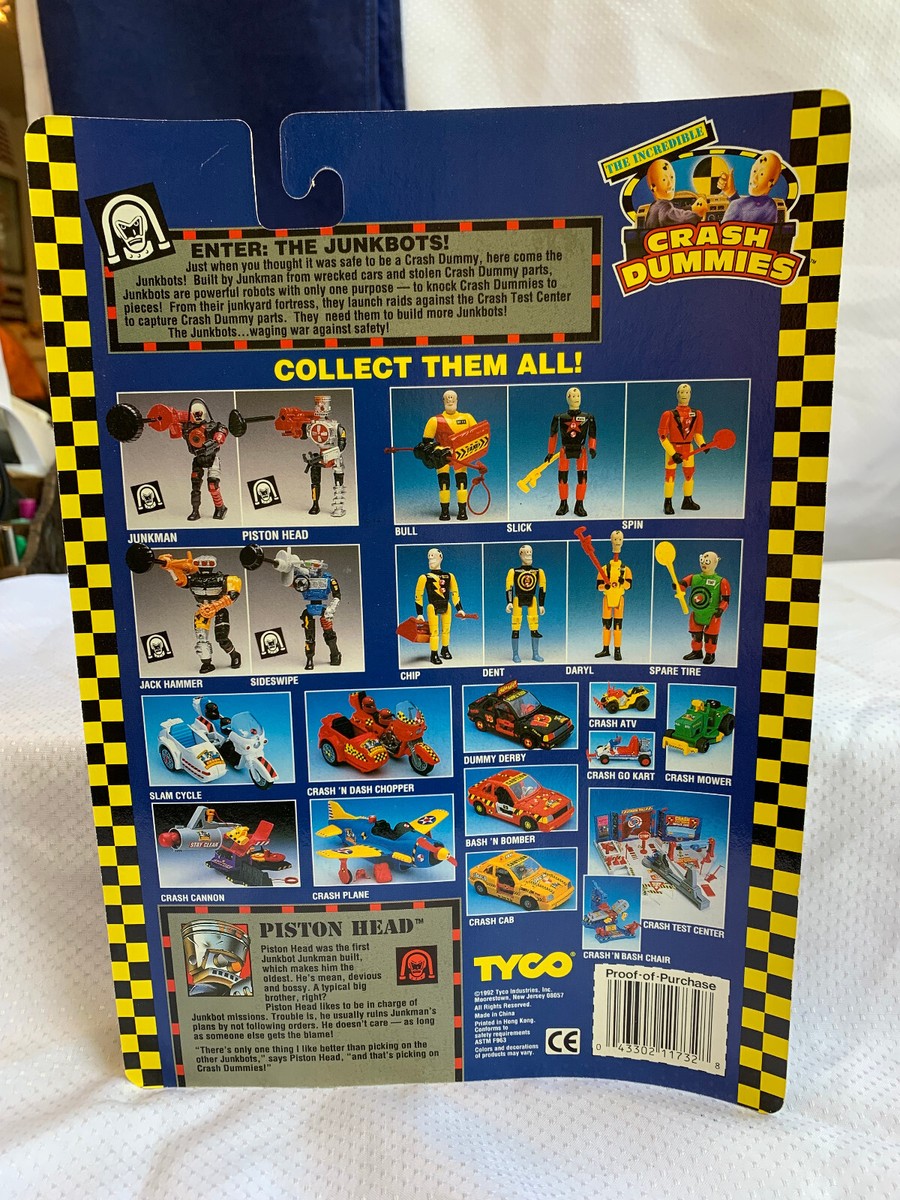 CRASH DUMMIES フィギュアセット No. 26 CRASH DUMMIES フィギュアセット No. 26 1992 Tyco Incredible
