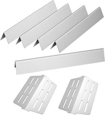 5x 7620 Flavorizer Bars and 2x 7622 Heat Deflectors for Weber Genesis 300 Series