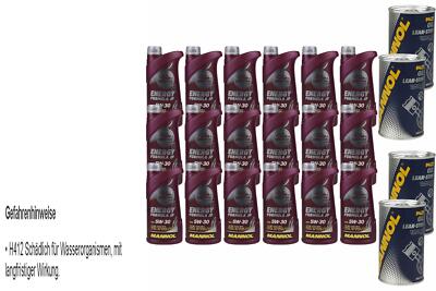 18L Motoröl MANNOL Energy Formula JP 5W-30 4x MANNOL Leak-Stop ADDITIV