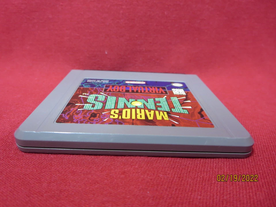 Mario's Tennis (Nintendo Virtual Boy, 1995) Loose Cartridge - Image 4 of 4