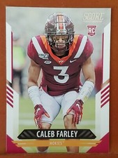 2021 Score #341 Caleb Farley RC VIRGINIA TECH 