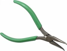 Xcelite 5" OAL, 1-15/64" Jaw Length x 27/64" Jaw Width, Long Nose Pliers Serr...