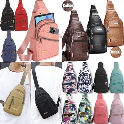 BEST Price Mens Womens Sling Bag Chest Packs Cross Body Travel Shoulder Backpack