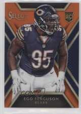 2014 Panini Select Rookies Orange Prizm 68/75 Ego Ferguson #191 fm0