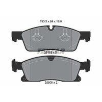 Textar BremsbeläGe Bremsbelegsatz Vorne FüR Mercedes-Benz GLE
