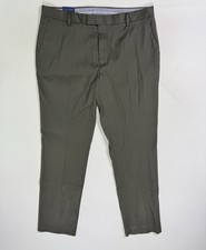 Charles Tyrwhitt Non-Iron Chino Slacks Slim Fit Green pant Men 36x30 36x29 NWT