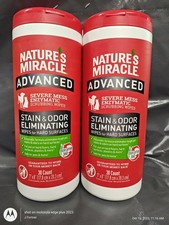 Pet Wipes for Hard Surfaces Scrubbing Wipes Cleaner 30 Count 2 pack