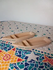 Tepco Vintage Shrimp Boat Serving Dishes - Excellent Condition!