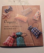 NWT Origami Book & Paper Lot With A Variety Of Patterns And Colors 