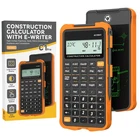 Construction Calculator with Writing Tablet Industrial & Scientific Orange