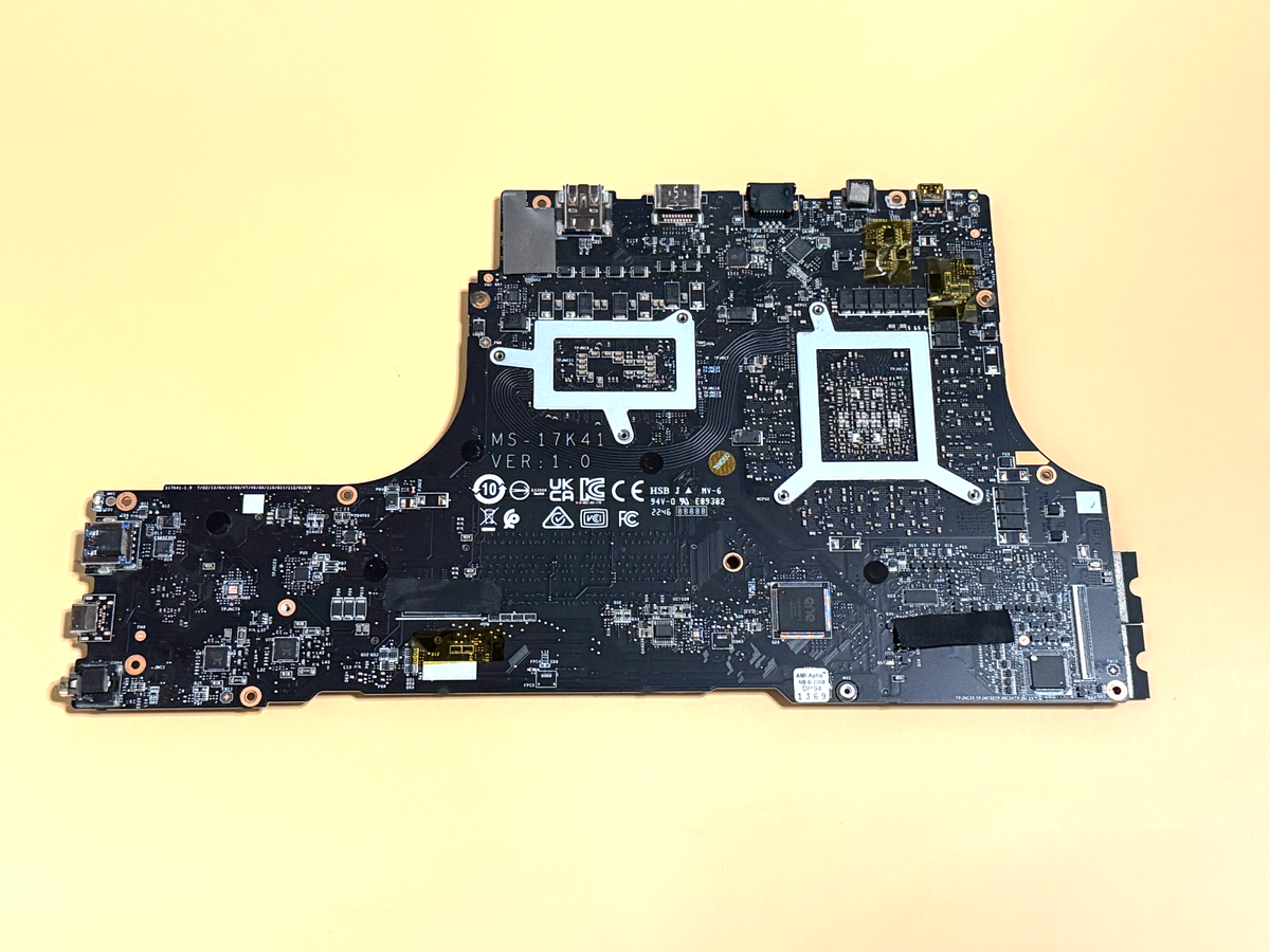 MSI RAIDER GE76 12UE - i9-12900H CPU + RTX 3060 GPU Motherboard