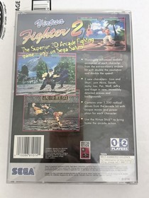 SEGA Saturn US Model 2 Console and Controller w/ Virtua Fighter 2 Game *Tested*