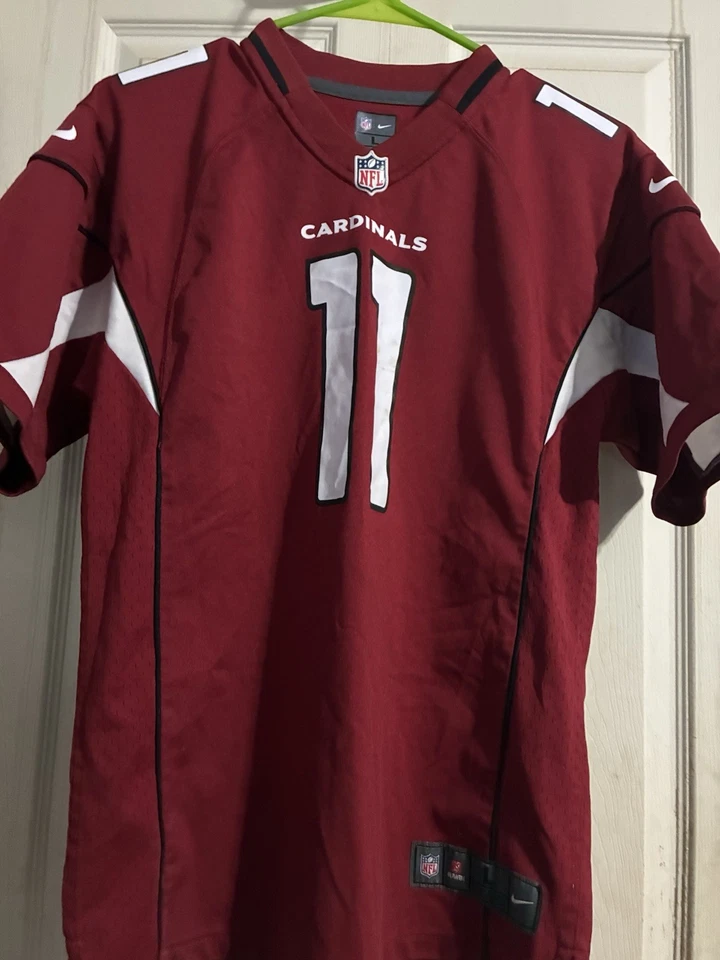 Camiseta deportiva juvenil del equipo de la NFL Arizona Cardinals Larry Fitzgerald #11 talla L (12-14) Foto 2 de 4