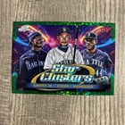 2025 Topps Chrome Cosmic Griffey Jr, Ichiro, Rodriguez Star Clusters Green 22/75