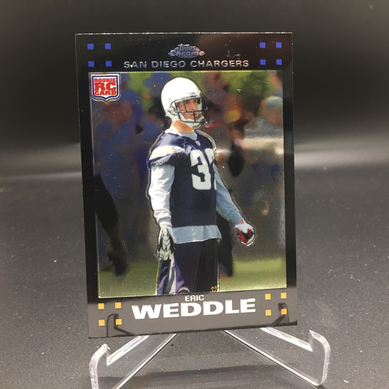 Eric Weddle 2007 Topps Chrome TC263 San Diego Chargers EX Rookie
