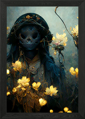 Nightmare Fairy Guardian Framed Wall Art Poster Canvas Print Picture