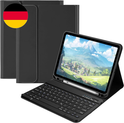 HOTLIFE Tastatur Hülle Für Ipad Air 11''(M2&M3) 2024/2025 Air 5 2022/Air 4 Gen 20