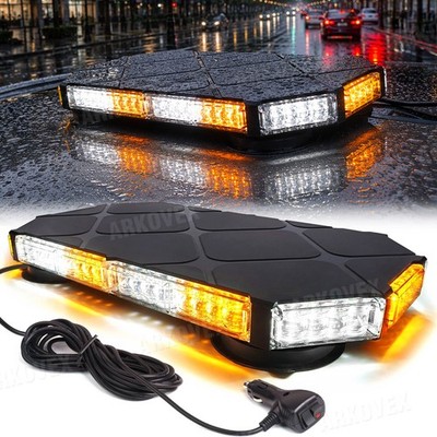 56 LED Rooftop Strobe Beacon Light Truck Safety Emergency Warning Hazard lamp