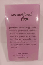 NEW Philosophy UNCONDITIONAL LOVE Spray Fragrance 2 oz/60mL Sealed Purple NIB