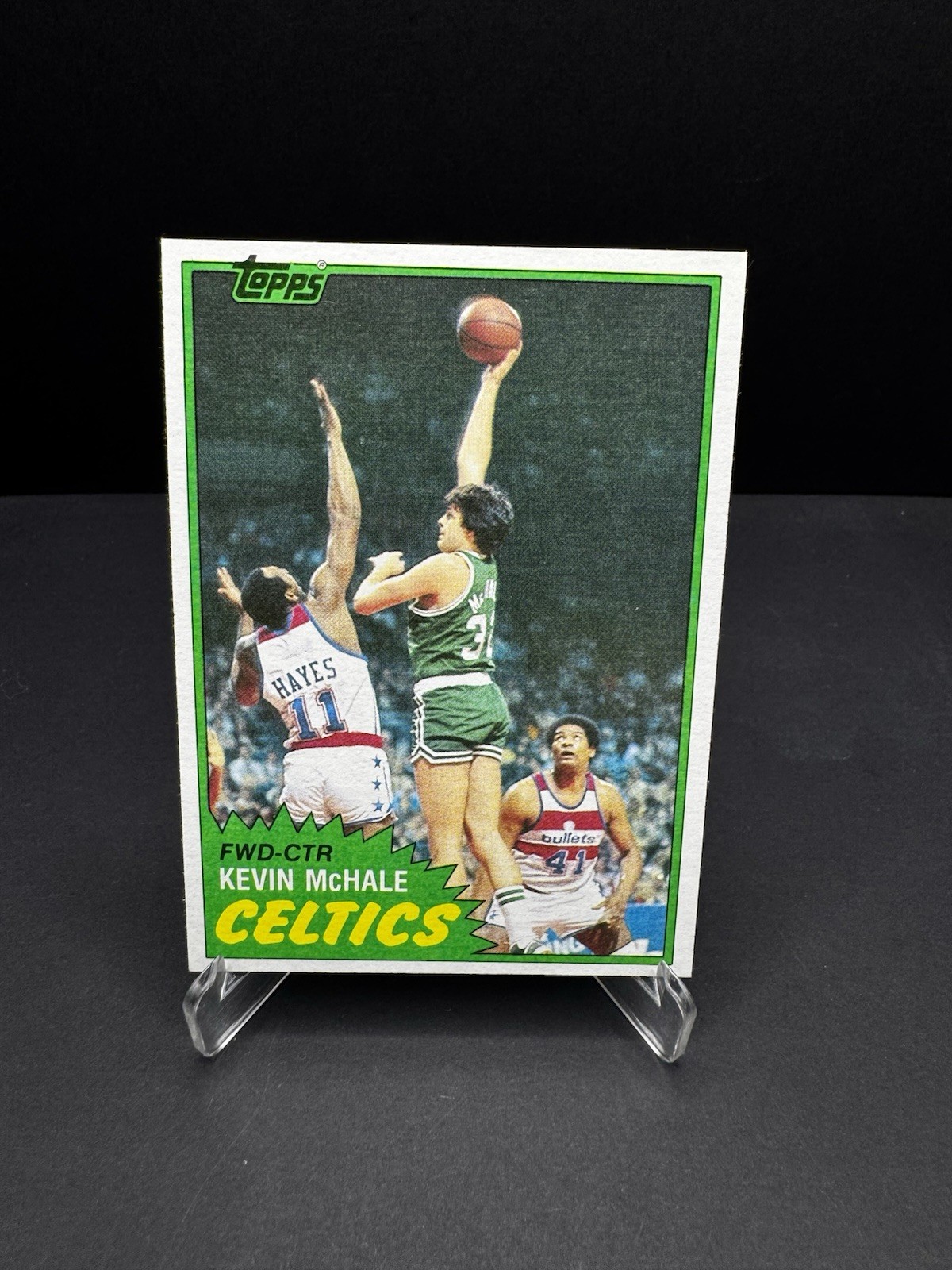 1981-1982 Topps Kevin McHale HOF Rookie #75 RC Celtics