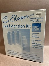 Arm's Reach Co Sleeper Leg Extension Kit Bedside Bassinets 9818 Natural