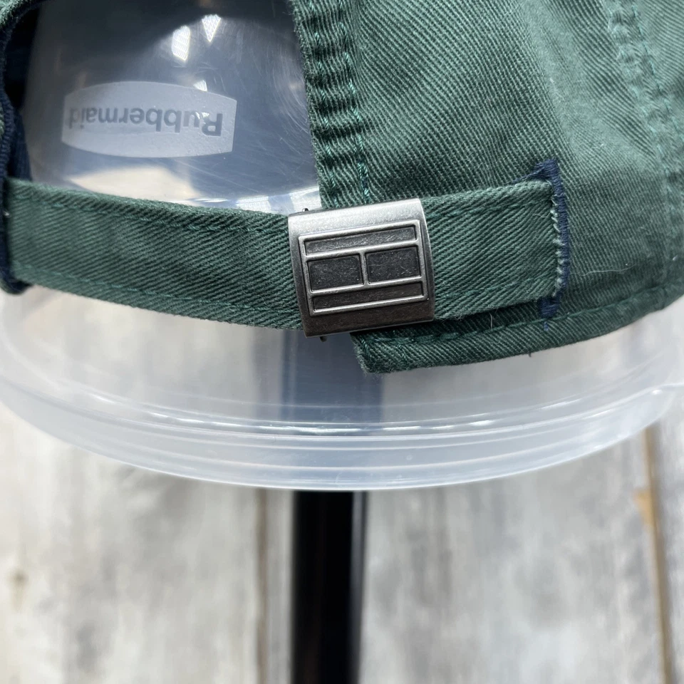 Boné chapéu clipe alça ajustável vintage Tommy Hilfiger Y2k soletrar - Imagem 4 de 4