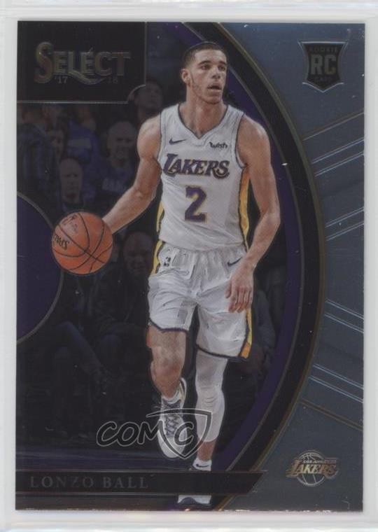 2017-18 Panini Select Concourse Lonzo Ball #28 y4s