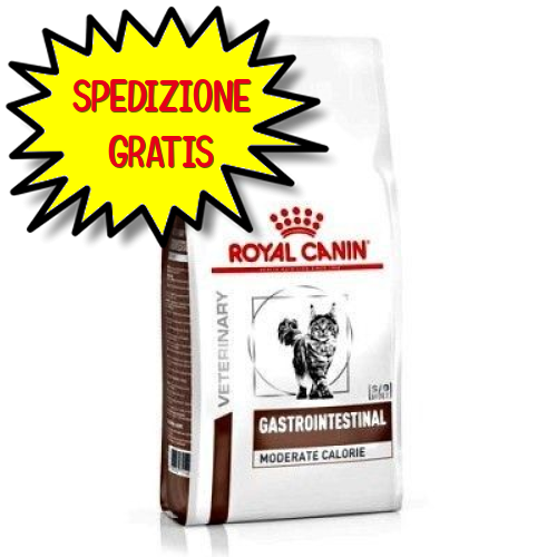 ROYAL CANIN DIETA GATTO GASTROINTESTINAL MODERATE CALORIE 2 KG