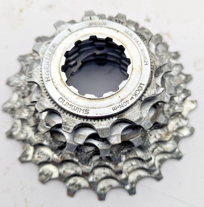 Cassette Shimano Uniglide Ultegra 7 Vitesses - 13-21 Dents - Argent - Pour Vélo Route