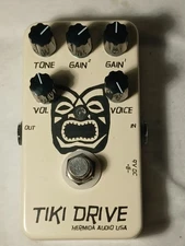 Hermida Audio Tiki Drive Mint Condition Overdrive Pedal w/ Original Box 