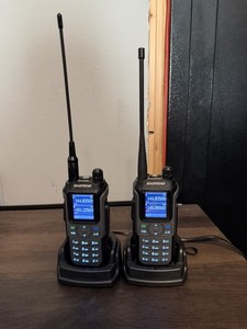 Radio Ham UV-21R Dual Band Handheld Long Range gray QTY-2