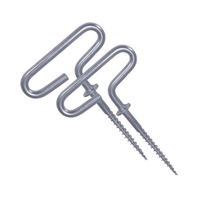 Eskimo 69138 Ice Shelter Anchors, 2-Pack Standard, Multi 