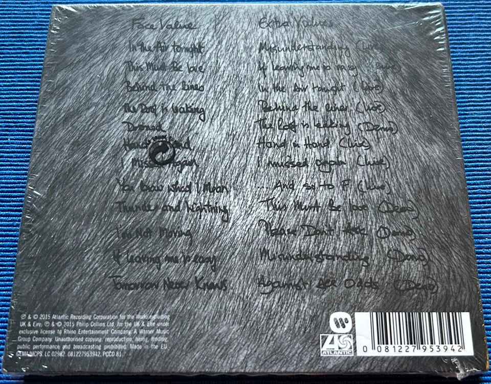 Phil Collins - FACE VALUE - 2CD - Deluxe Edition 2016 - Digipak - NEU/OVP/SLD.! - Bild 2 von 3