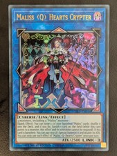 Maliss Q Hearts Crypter 25LP-EN016 Ultra Rare STAMPED Englisch NM YUGIOH