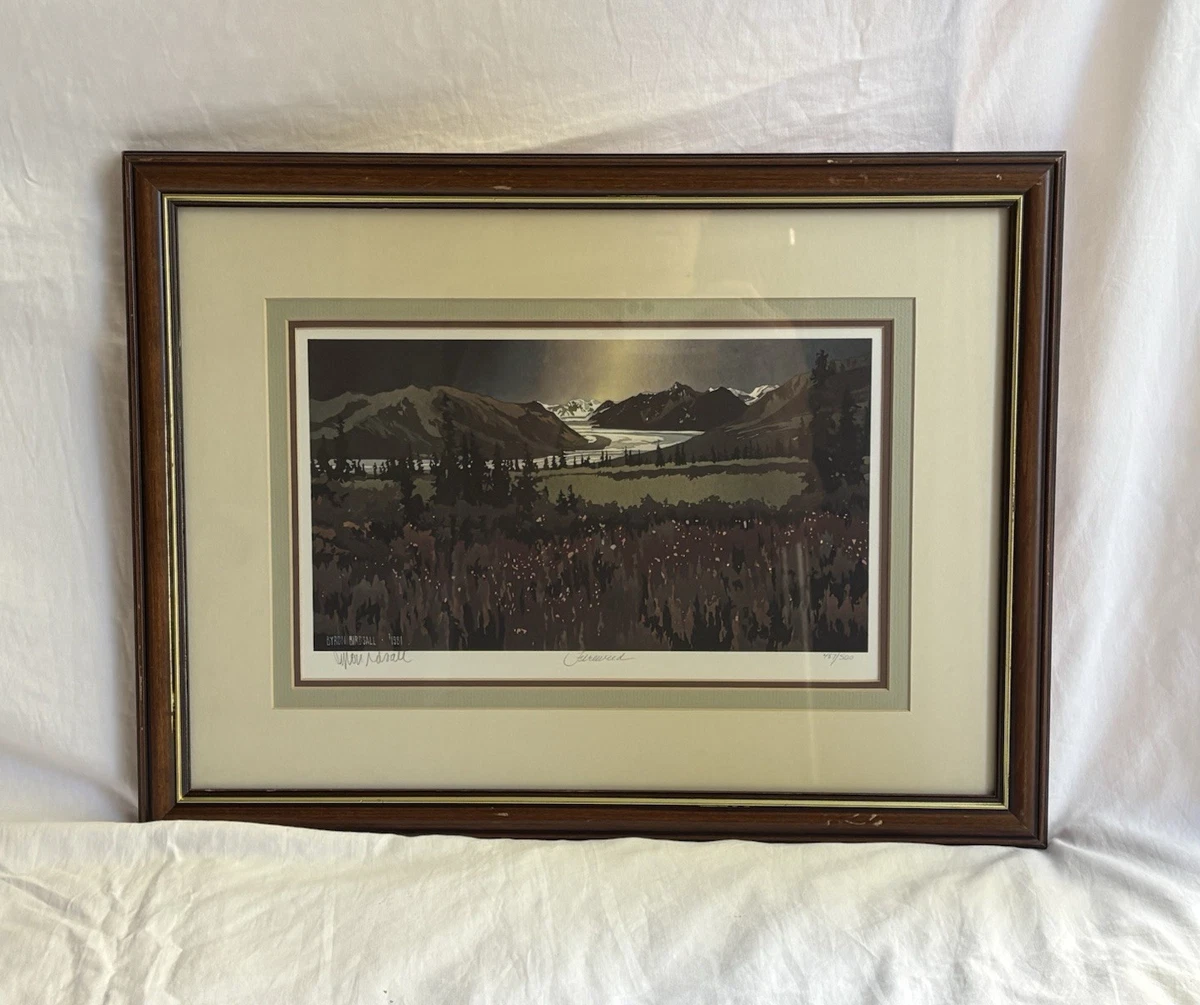 【バイロン・バードサル】額装版画『LAST LIGHT AT KINCAID』 Byron Birdsall for sale | eBay