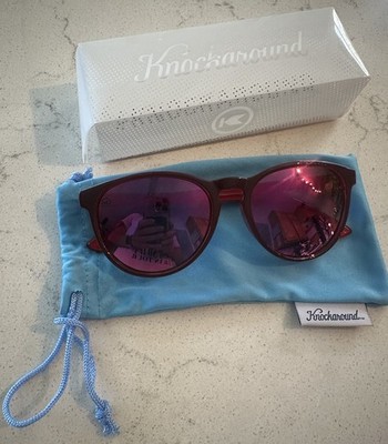 Knockaround Mai Tais Polarized One Size, Watermelon Geode / Fuchsia In Box
