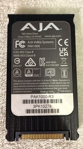 AJA PAK1000-R3 PAK 1TB SSD Module (HFS Plus)