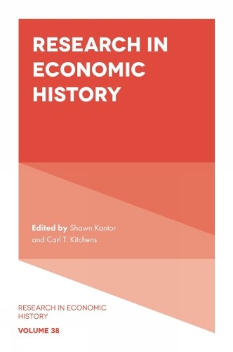 Research in Economic History - 9781836089292