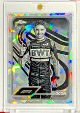 2024 Topps Chrome F1 Formula 1 #9 ESTEBAN OCON Black & White Sapphire /20